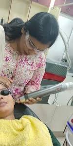 Laser skin rejuvenation procedure by Dr. Arti Kumari